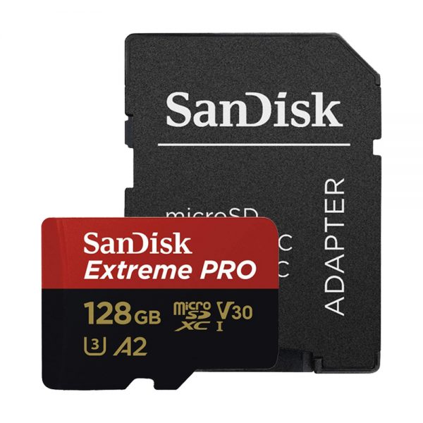 The Nho Microsdxc Sandisk Extreme Pro 128gb 120mbs V30 A2