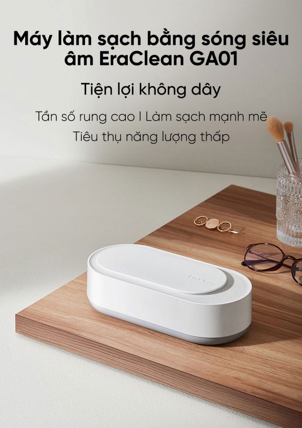 Máy Làm Sạch Bằng Sóng Siêu âm EraClean GA01