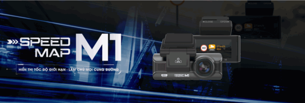 Camera Hanh Trinh Vietmap Speedmap M1 Mat Truoc 1